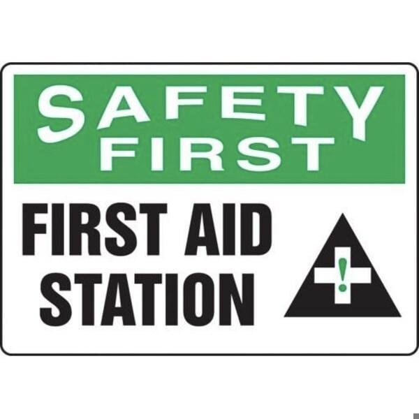 Accuform OSHA SAFETY FIRST SAFETY SIGN FIRST MFSD912VP MFSD912VP - main